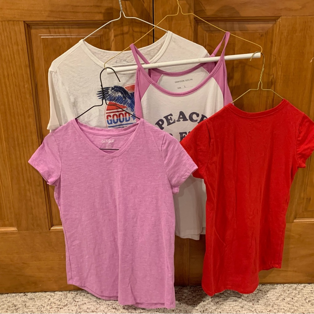 Girls sz 10/12 shirt bundle